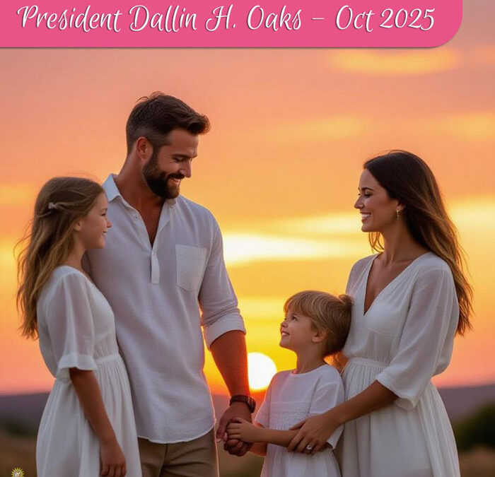 5 Highlights for “The Family-Centered Gospel of Jesus Christ” by President Oaks